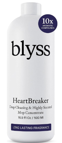 Mop Soap Heartbreaker, Floor Cleaner for Mopping, Luxury Scented Mop Soap, LVP Vinyl Laminate and Hardwood Floor Cleaner Solution, Plant Powered Floor Cleaner