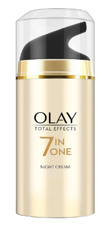 Olay Total Effects Night Firming Facial Moisturizer Treatment 1.7 Fl Oz, Packaging May Vary