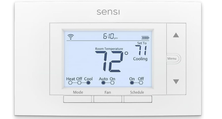 Sensi Smart Thermostat, Wi-Fi, DIY, Alexa, Energy Star Certified, ST55