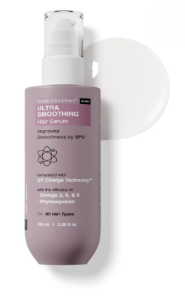 Bare Anatomy Ultra Smoothing Hair Serum Powered By Carbohydrate Complex & Niacinamide | Serum for Smooth & Shiny Hair | For Dry & Frizzy Hair | Women & Men | 100 ml