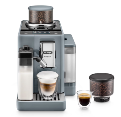 Rivelia Fully Automatic Espresso Machine, Blue-Grey