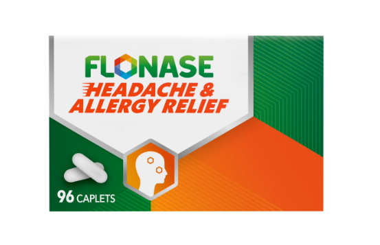 Flonase Headache and Allergy Relief Pills, 96 Caplets