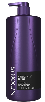 Nexxus KERAPHIX Shampoo for Damage Repair for Damaged Hair Powered by KRT Keratin Resistance Therapy with Liquid Crystal Amino Acids 33.8 Fl oz