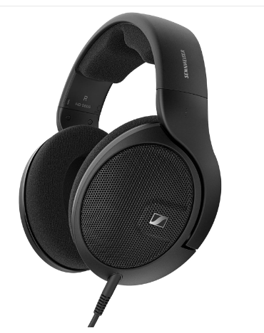 Sennheiser HD 560S Open-Back Over-Ear Wired Headphones, Black
